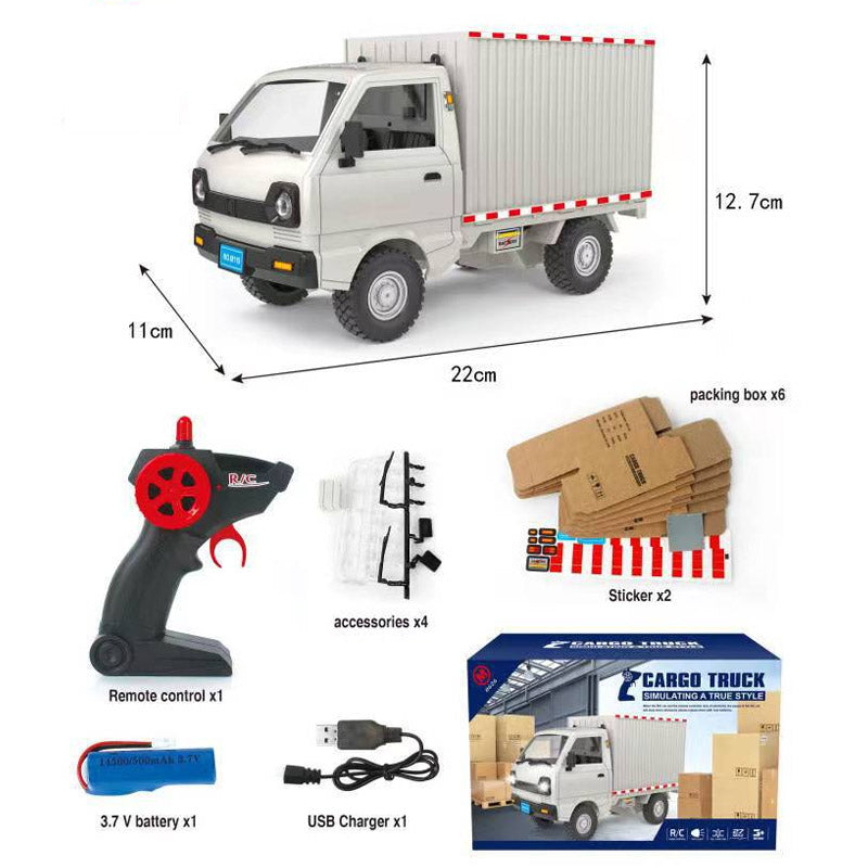 🔥🎁 Igrača za prevoz kontejnerjev na daljinsko upravljanje, polnilnica 🎮🚚-SI