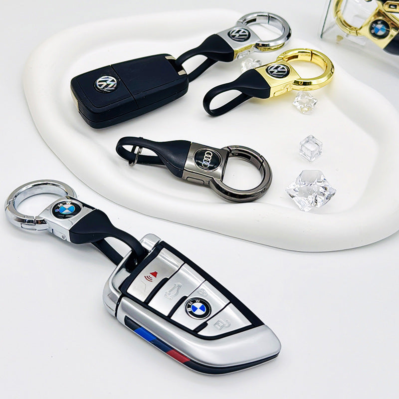 Taktični obesek za ključe SnapLock™ s hitrim odpiranjem – kovinski obesek za ključe za avtomobil brez vijakov s trpežnim TPU trakom-SI