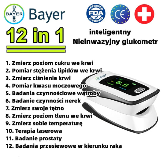 [12 en 1] El nuevo glucómetro inteligente no invasivo de Bayer-ES