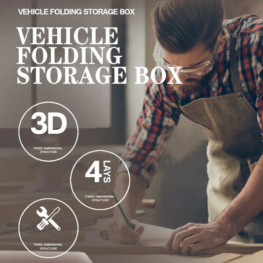 Δερμάτινη θήκη αποθήκευσης για το πορτμπαγκάζ του αυτοκινήτου-GR