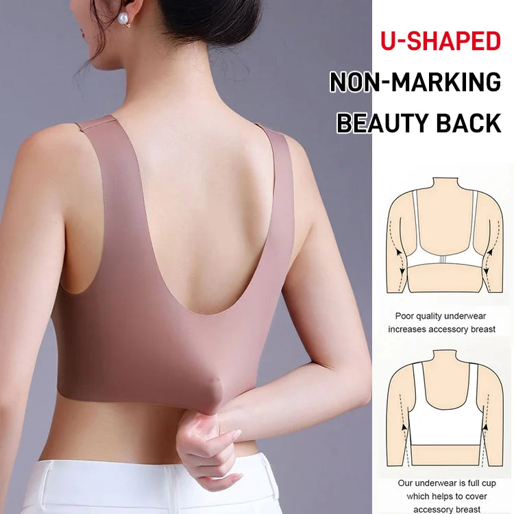 👙 Super udoben in mehak ženski čipkast modrček brez jeklenega obroča【✨1 + 1 gratis】-SI