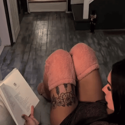 Κάλτσες με γόνατο από κάτω χήνας για τα Χριστούγεννα-GR