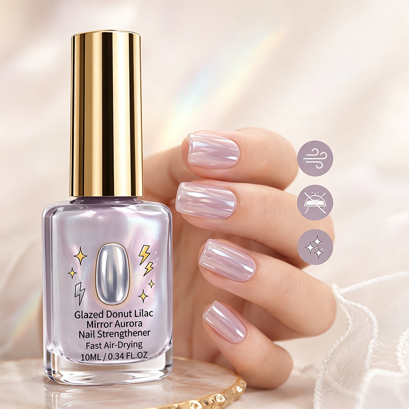 📢📢Kupite 2, dobijte 1 gratis!! ⏰Lilac Glossy Mirror Nail Care Balm-HR