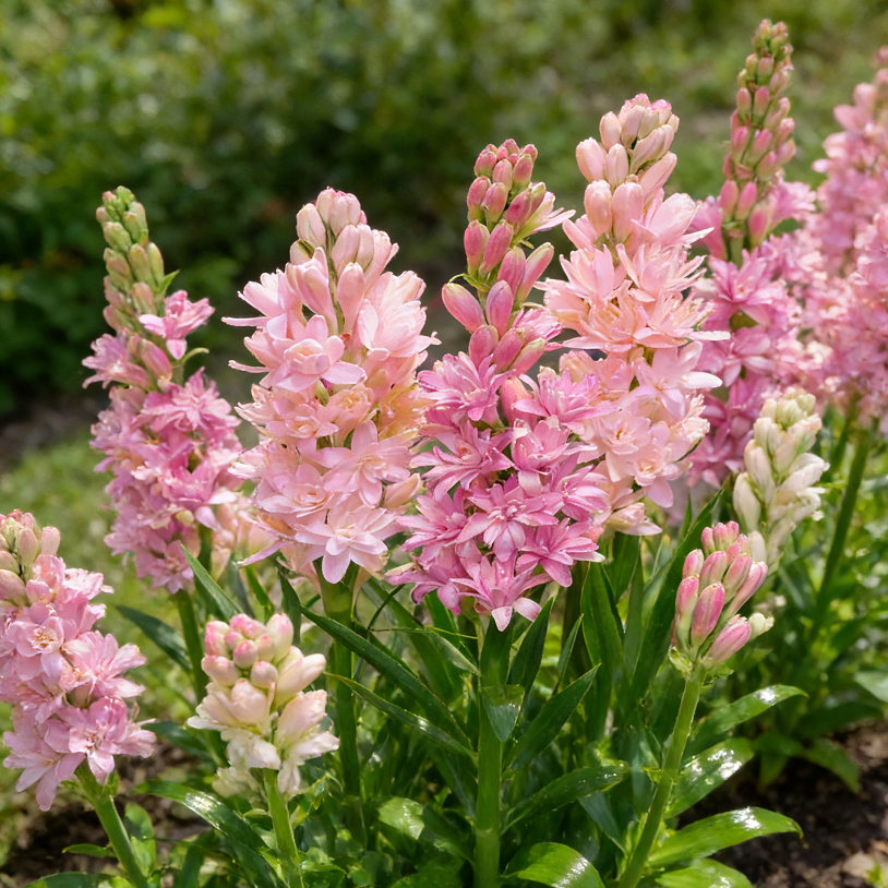🌺Dvigubai kvepiančios tuberozos svogūnėliai – Mėnulio sodo gėlė-LT