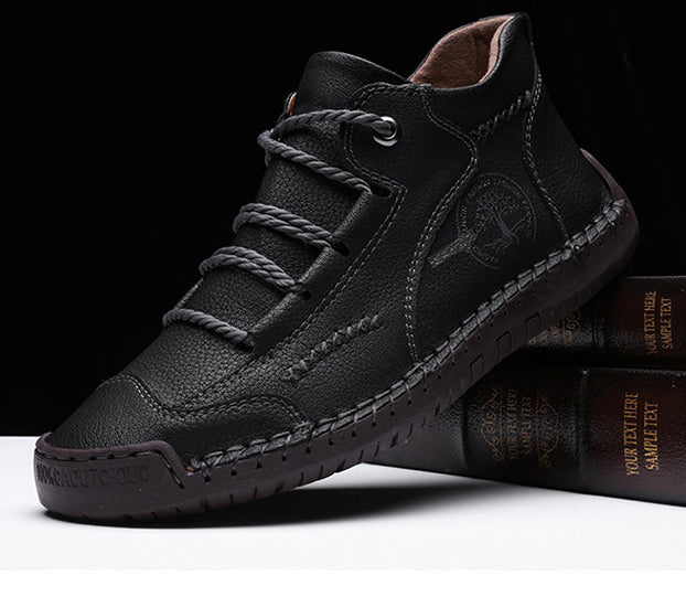 【Ročno izdelano】Zapatos de exterior de cuero genuino🔥-ES