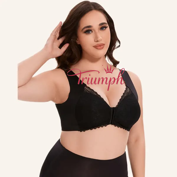 Triumph - (3 kosi) 5D oblikovan spredaj zapenjanje brez žice za podporo-SI