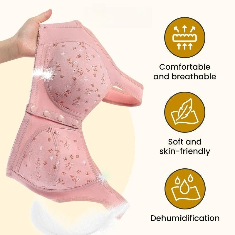 Mugav ja mugav rinnahoidja, mis kinnitub eest-EE