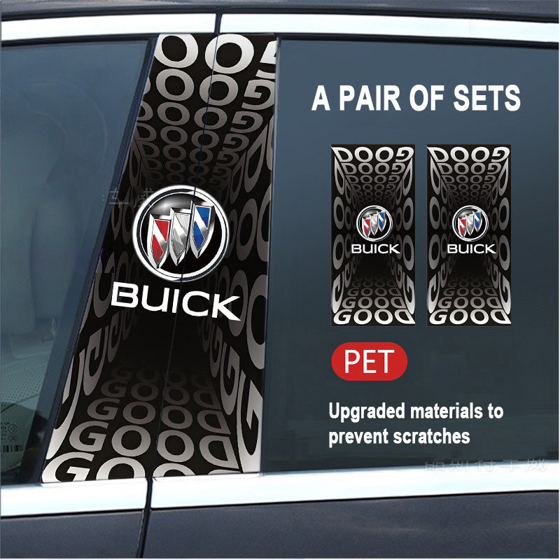 🔥Εκπτώσεις🔥Προστατευτική μεμβράνη HD για τροποποίηση κολόνας B αυτοκινήτου 2025 (2 τεμ.)-GR