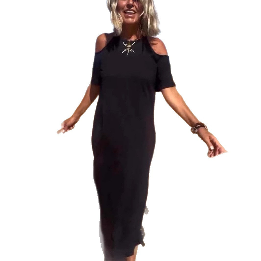 Νέο μοντέρνο casual λεπτό φόρεμα-GR