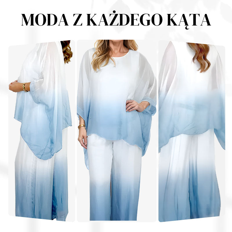 Elegantni ženski dvodelni komplet-LT 
