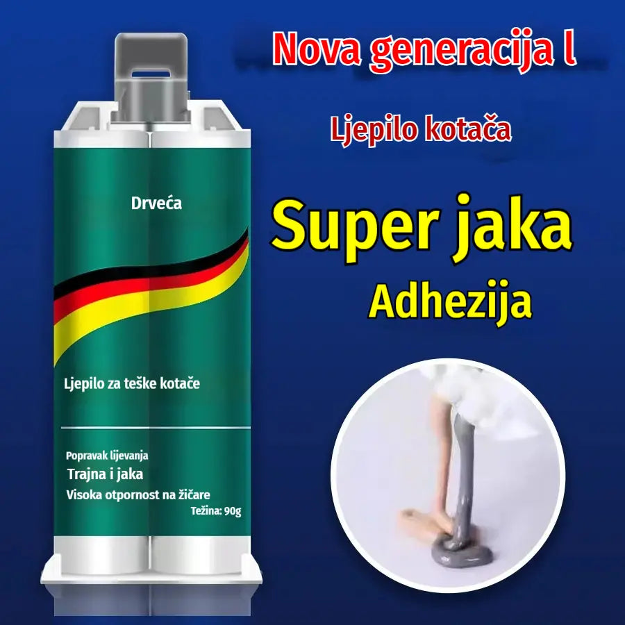 【Set od 3 dijela】🔥50% popusta na ograničeno vrijeme! 🛠️Visokojako AB ljepilo za popravak metala-HR