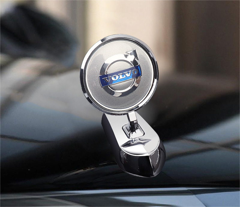 Decoración de modificación de coche con logotipo de capó-ES