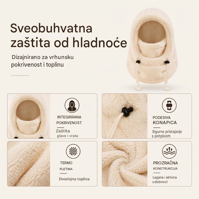 🔥 50% POPUSTA 🔥 Vjetrootporna i izolacijska biciklistička balaklava za djecu – topla, prozračna i udobna za zimu 🚴❄️-HR