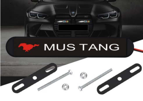 Karštas išpardavimas ✨50% nuolaida ✨Stilinga, atmosferinė LED lempa su logotipu jūsų automobilio centrinėms grotelėms-LT