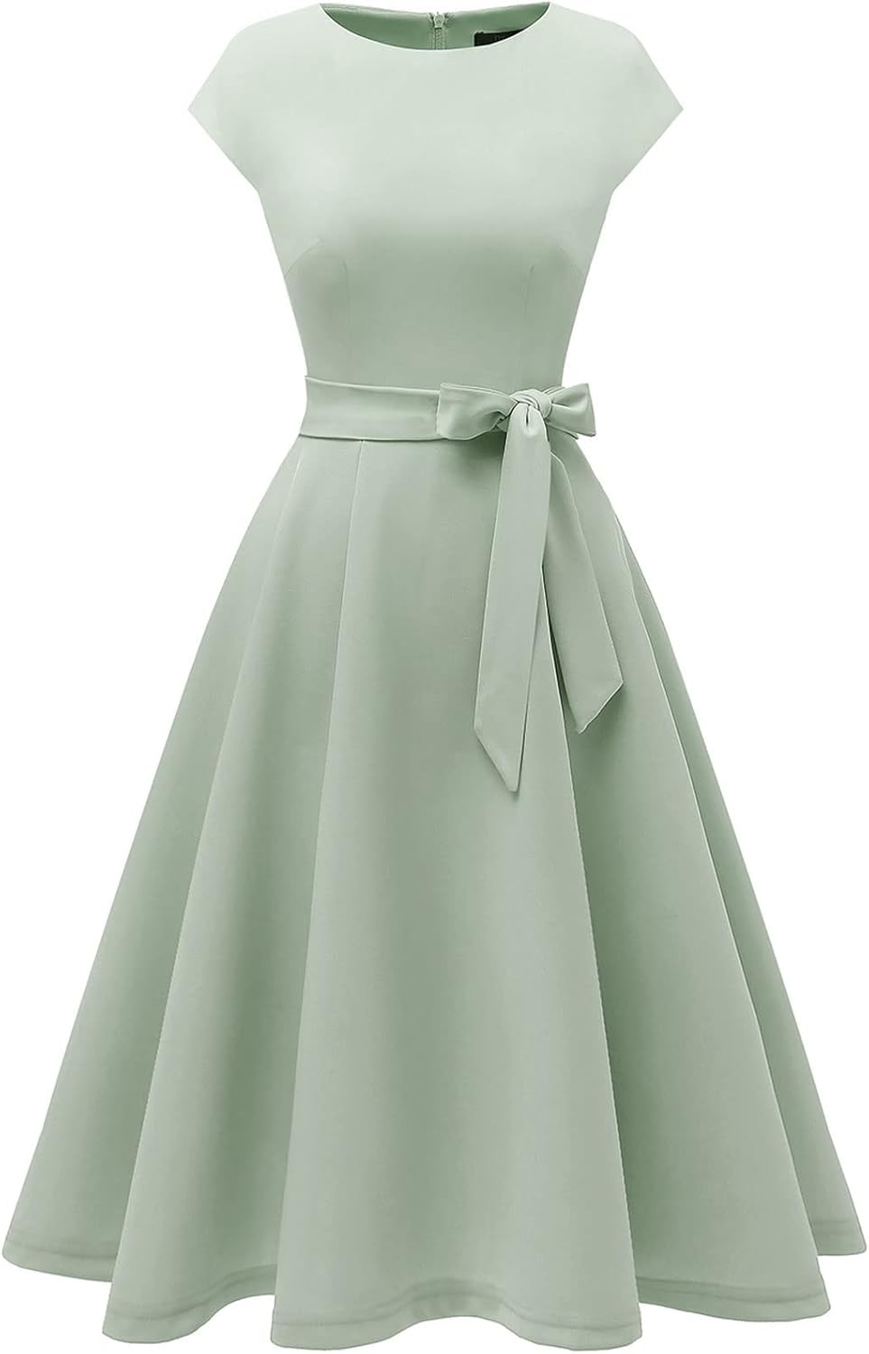 Vestidos de cóctel DRESSTELLS para mujer, vestidos de novia formales, vestidos de fiesta modestos para recepción en la iglesia en 2025-ES