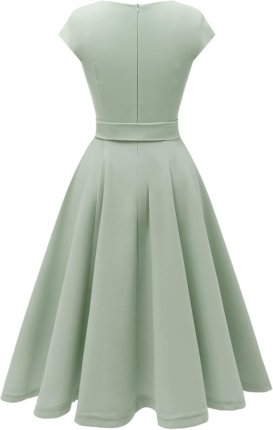 Vestidos de cóctel DRESSTELLS para mujer, vestidos de novia formales, vestidos de fiesta modestos para recepción en la iglesia en 2025-ES