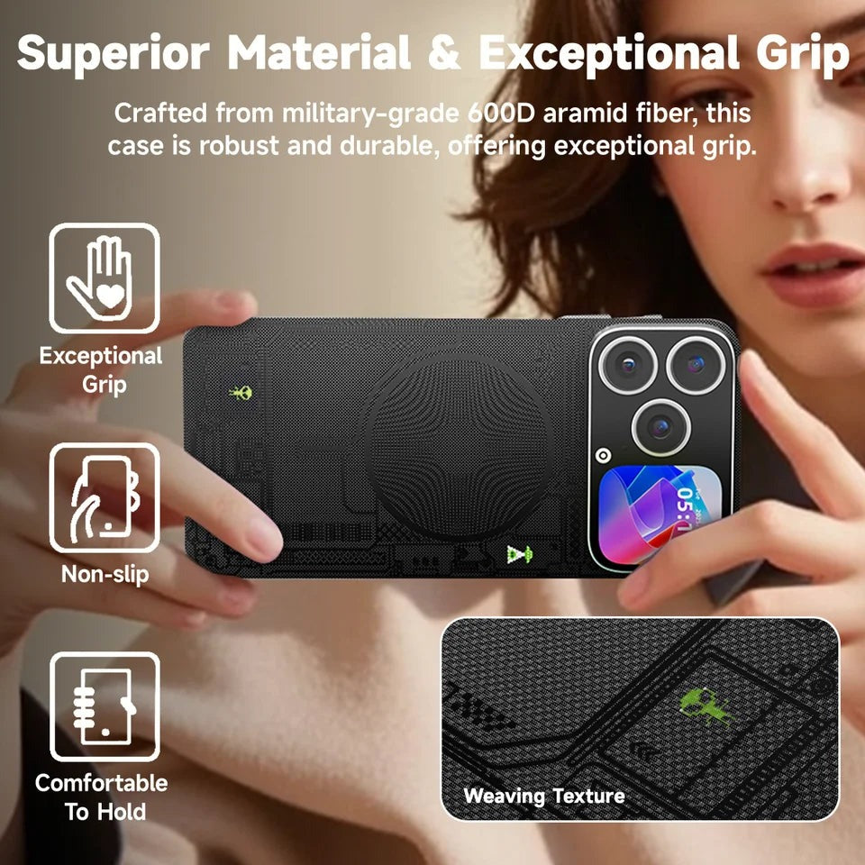 Παγκόσμια έξυπνη προστατευτική θήκη μαγνητικής τεχνολογίας Future Technology περιορισμένης έκδοσης (συμβατή με iPhone 17-12)-GR