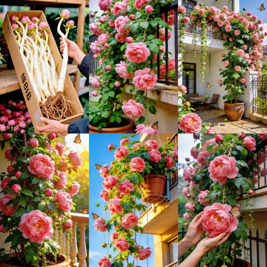 🌸 Διπλά αναρριχώμενη παιώνια, ένα ανθεκτικό στον παγετό πολυετές φυτό κήπου για εσωτερική και εξωτερική ομορφιά-GR