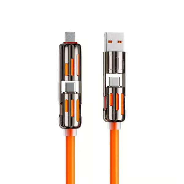 🔥4 v 1 USB polnilni kabel, hitro polnjenje⚡-GR 