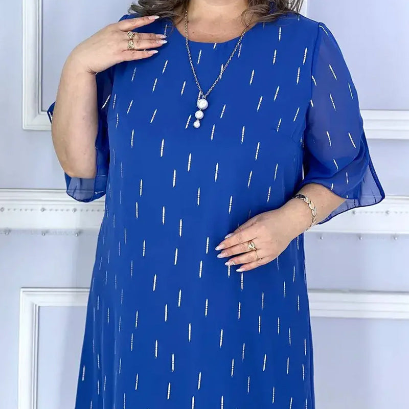 Ohlapne, lahke, elegantne in očarljive potiskane obleke - GR 