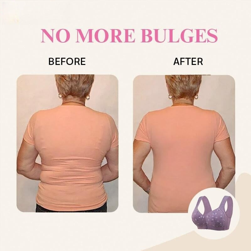 Udoban i udoban grudnjak koji se kopča sprijeda-HR