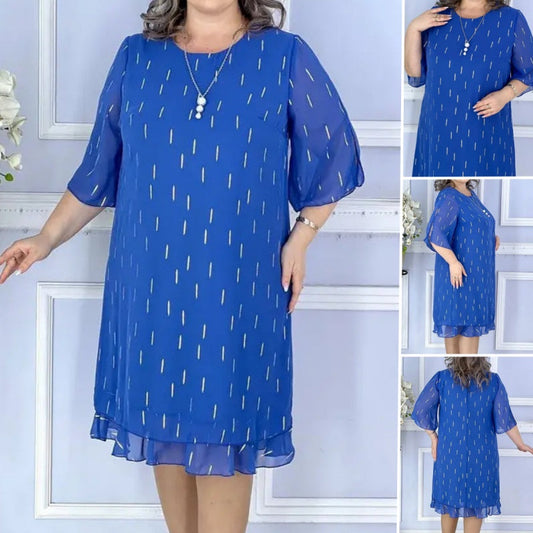 Ohlapne, lahke, elegantne in očarljive potiskane obleke - GR 