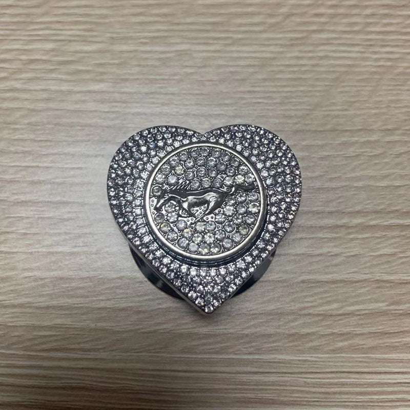 Hot sale 2025🔥Zaščitni etui za zagon z enim gumbom, okrašen z diamanti-SI 