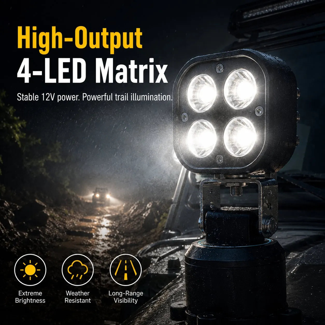 🏕️ Daugiakryptis magnetinis LED kapsulinis šviestuvas-LT