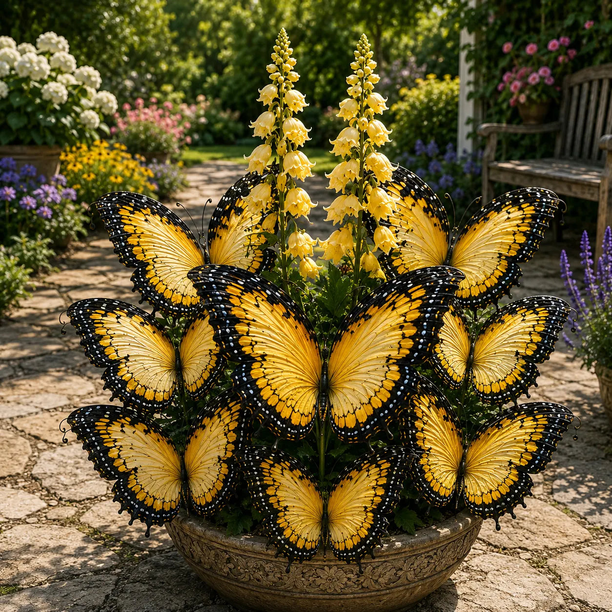 🦋 Drugelių sodo hostų svogūnėliai – 🌸Hosta, kuri atrodo kaip sodas, pilnas drugelių-LT