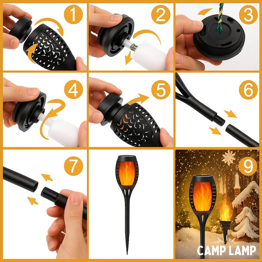 Λάμπες Φλόγας – 🌟Ο καλύτερος φακός με εφέ φλόγας του 2025-GR