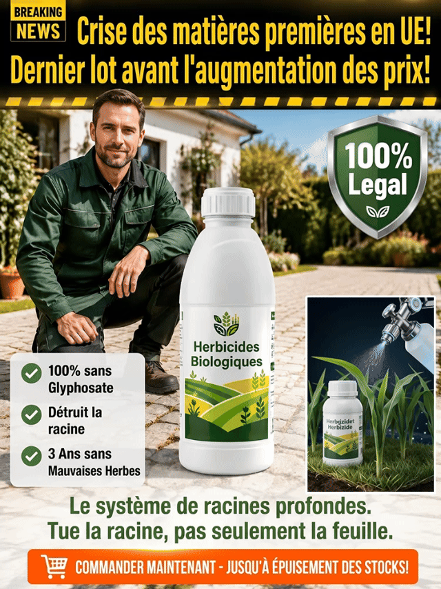 🛡️【1 steklenica zadostuje za 20–30 L vode】🌿 Deluje v 3 urah, izkorenini plevel ✅ Primerno za njive, vrtove in sadovnjake!