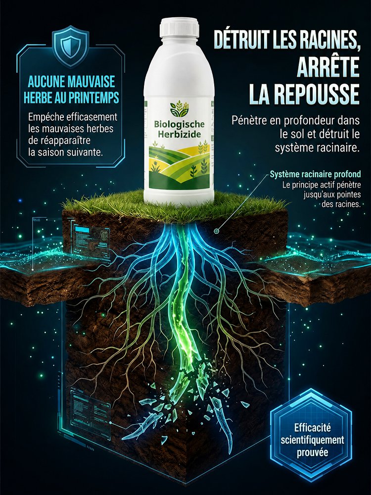 🛡️【1 steklenica zadostuje za 20–30 L vode】🌿 Deluje v 3 urah, izkorenini plevel ✅ Primerno za njive, vrtove in sadovnjake!