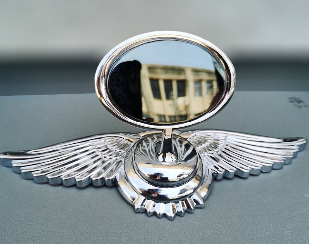 Decoración de modificación de coche con logotipo de capó-ES