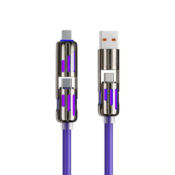 🔥4 v 1 USB polnilni kabel, hitro polnjenje⚡-GR 