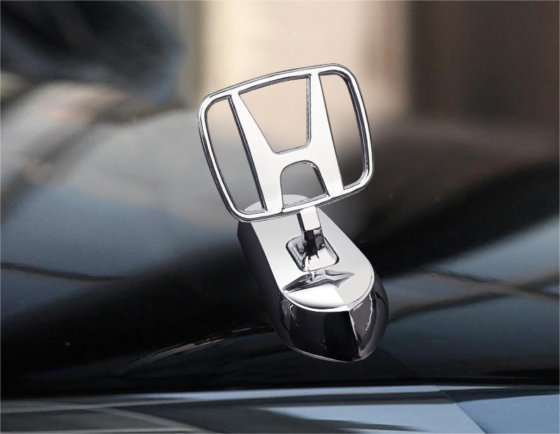 Decoración de modificación de coche con logotipo de capó-ES