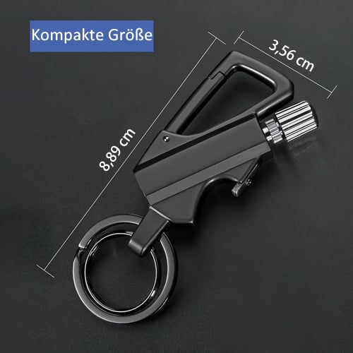 🔥Πολυλειτουργικό, επαναχρησιμοποιήσιμο μπρελόκ ανοιχτήρι μπουκαλιών🔥Το εργαλείο σας για καθημερινή παραγωγικότητα-GR