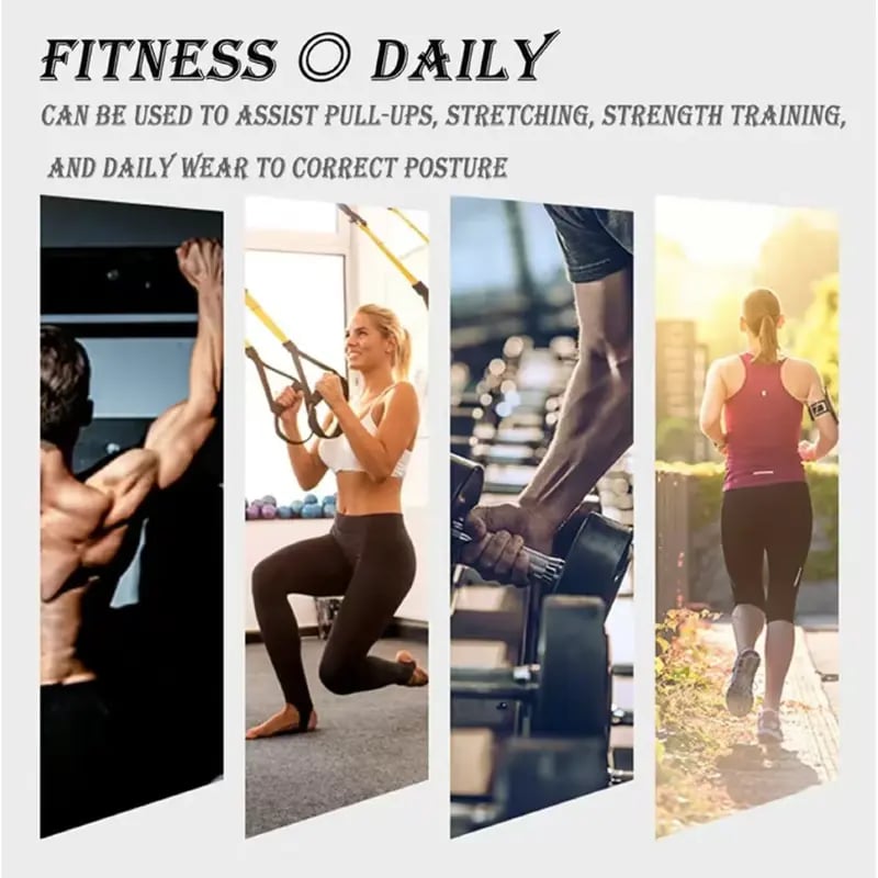 💥💥🔥GETBED Fitness Trake za vježbanje i korekciju držanja-HR