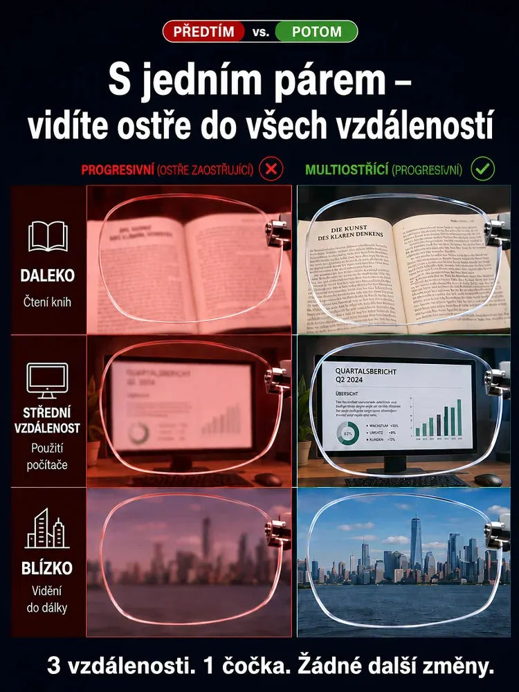 Ultra lehké diamantové bezerámové brýle-SK