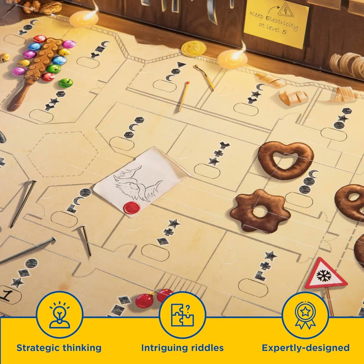 ⏰ LAST DAY 50% OFF - 🎄 Escape the Workshop! Advent Calendar – 🗝️✨ 24 Days of Puzzle Adventure & Fun 🔥 - Escape the Workshop
