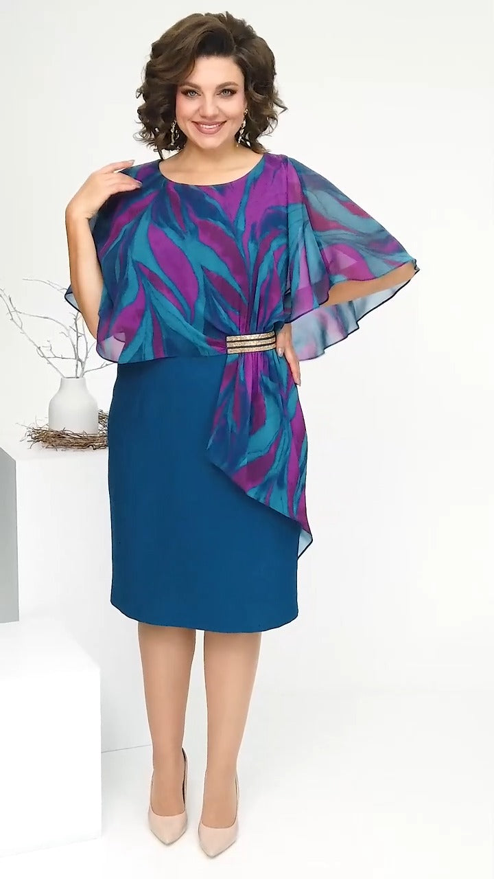 【S-5XL】 2025 m. nauja aukštos kokybės suknelė-LT