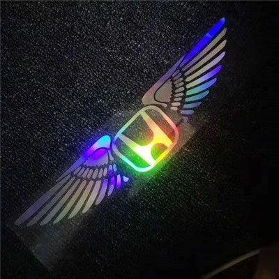 Αυτοκόλλητο αυτοκινήτου με λέιζερ 3D Angel Wings ✧4 τεμάχια✧-GR