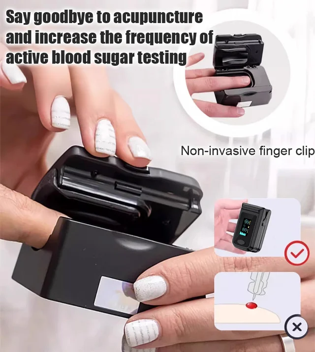 [#1 Καλύτερα Προϊόντα 2025]🔥Μεγάλες Προσφορές - 50% ΕΚΠΤΩΣΗ🔥Μη Επεμβατικοί Μετρητές Σακχάρου Αίματος-GR
