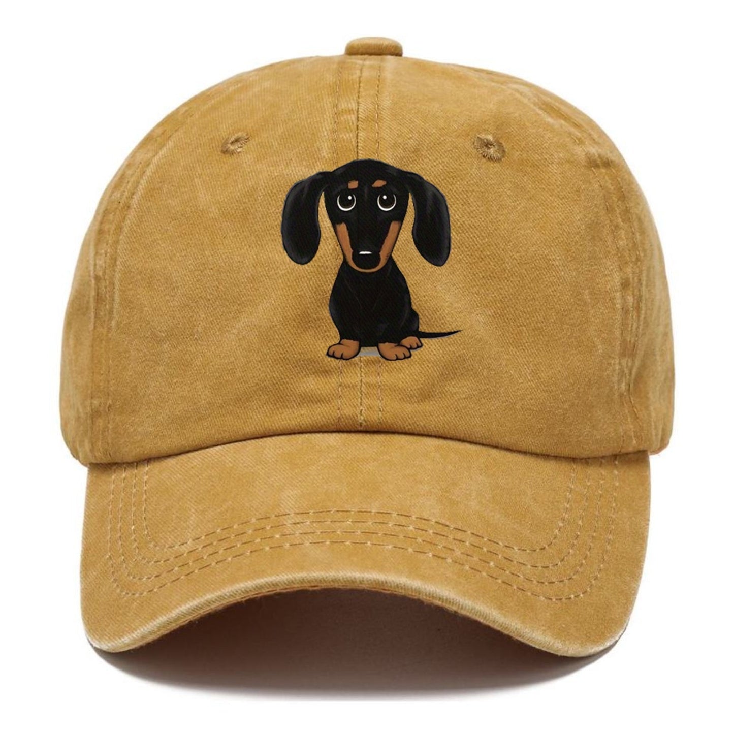 Κλασικό ρετρό καπέλο dachshund-GR