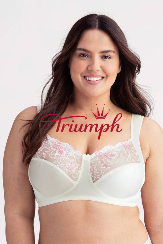 TRIUMPH - 3 ΤΕΜΑΧΙΑ (65A-120H) 💝 ΚΕΝΤΗΜΕΝΑ ΛΕΥΚΑ ΛΕΥΚΑ ΡΟΥΧΑ ✨-GR
