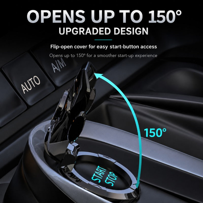 Cubierta del botón de arranque de aleación de zinc-ES
