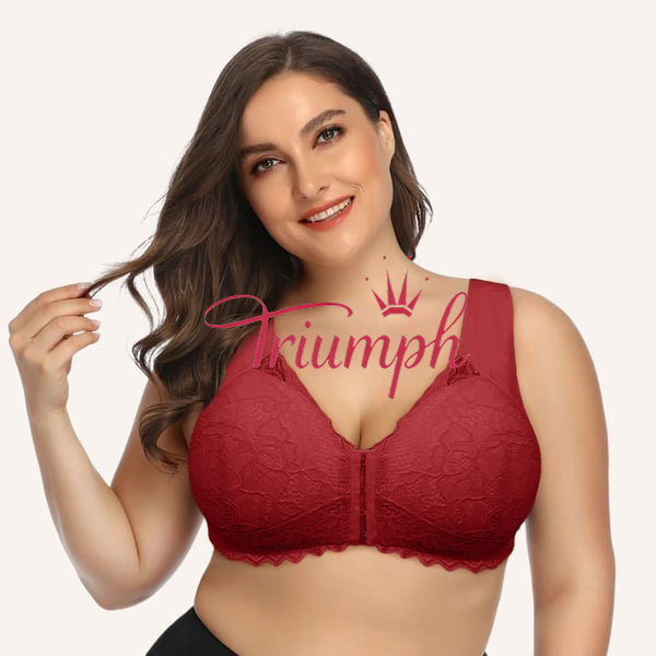 Triumph - (3 kosi) 5D oblikovan spredaj zapenjanje brez žice za podporo-SI