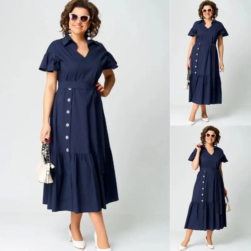 Νέο Στυλ 2025 💖[S~5XL]Κομψό και μοντέρνο φόρεμα-GR