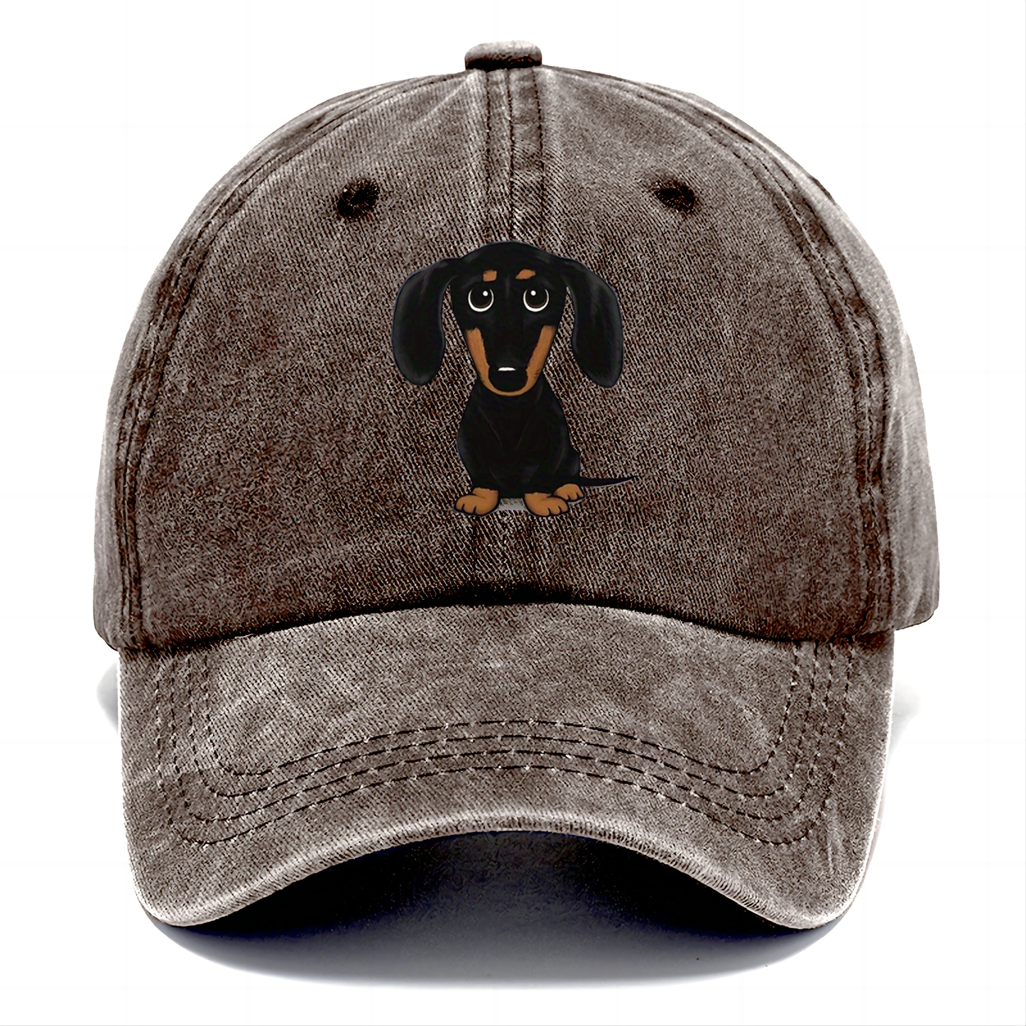 Κλασικό ρετρό καπέλο dachshund-GR