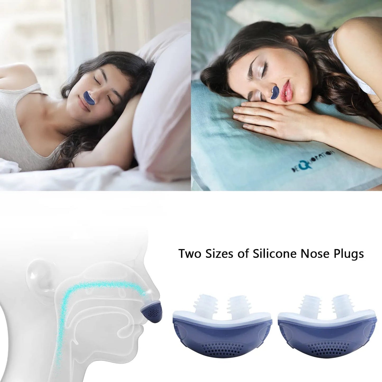 Novi mini CPAP aparat bez crijeva, bez maske, ventilator protiv hrkanja-HR