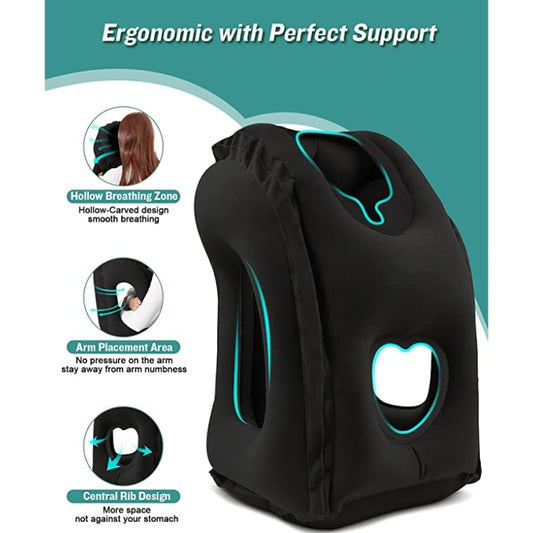 Almohada de viaje inflable Leosporr-es